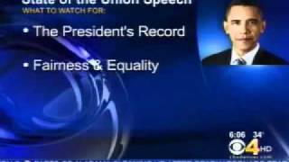 Preview of President Obama's 2012 SOTU on CBS 4 Denver