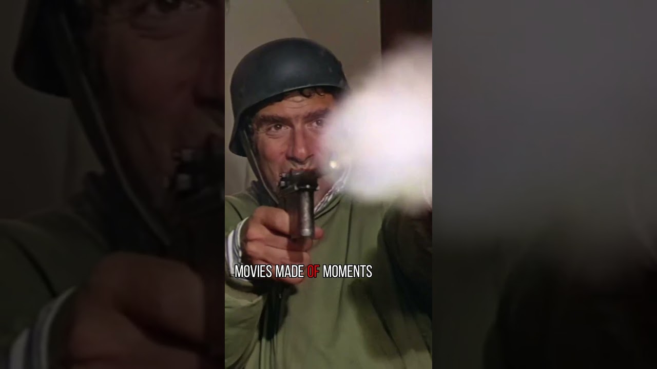 He fired the Luger P08 and Walther P38 alternately. "Escape to Athena"