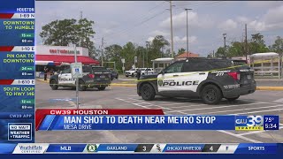 Disagreement turns fatal leaving one man dead at METRO bus stop on Mesa Drive | CW39 Houston