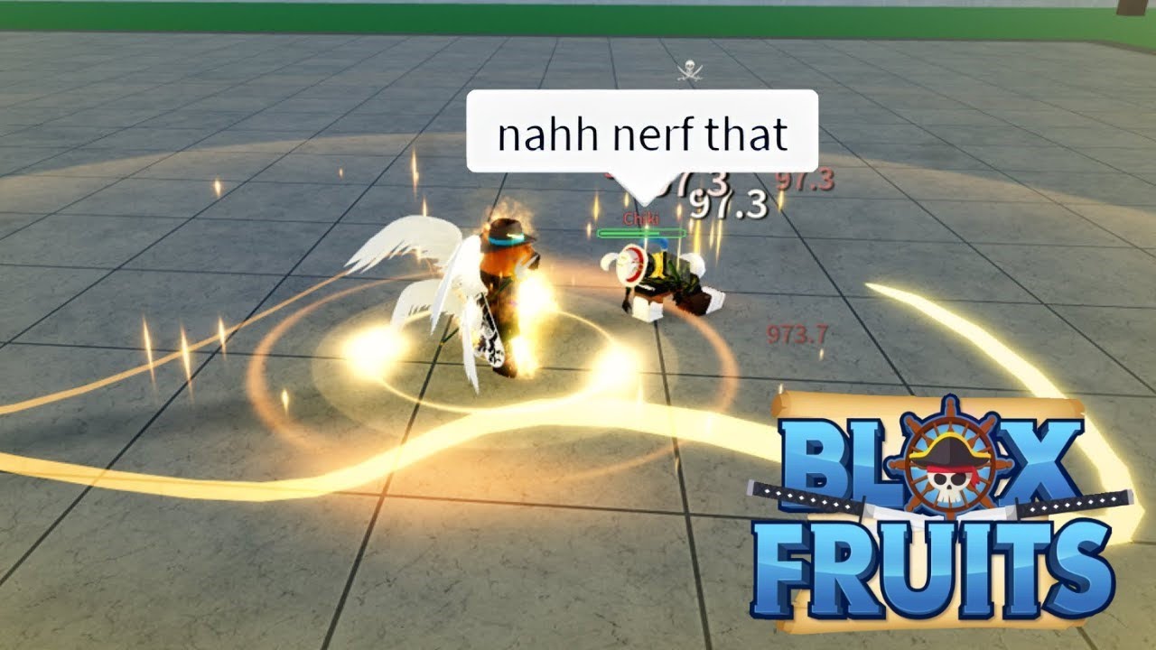 PVP with Angel V4 be like (Blox Fruits) 