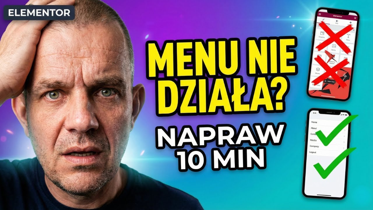 Jak zrobić idealne menu na telefon w 10 minut? Wordpress + Elementor