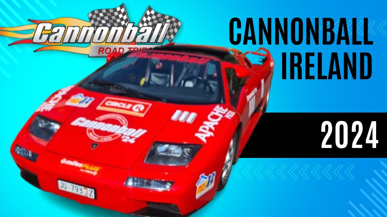 Cannonball run Ireland 2024 | 200+ SUPERCARS on Irish roads