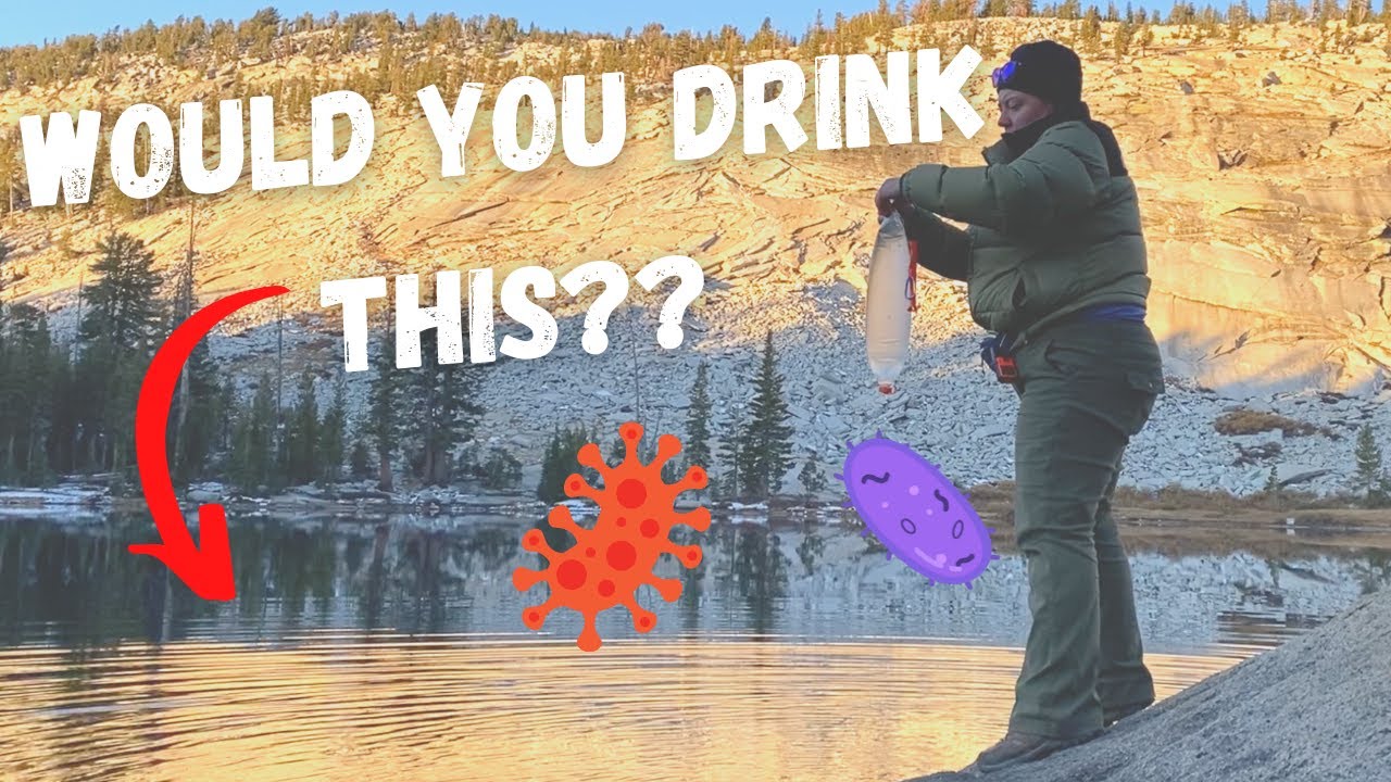 HOW TO Choose a WATER SOURCE in the Backcountry How To Filter Water Backpacking YouTube