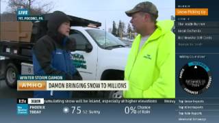 Mike Seidel The Weather Channel Mt. Pocono, PA 12-10-2014