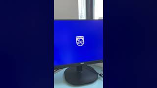 Philips Monitor start up