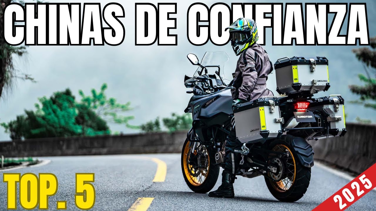 TOP 5 motos chinas que SÍ VALEN LA PENA en 2025