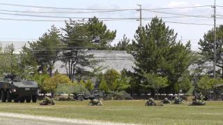 久居駐屯地 開設記念行事 訓練展示 2013年4月21日