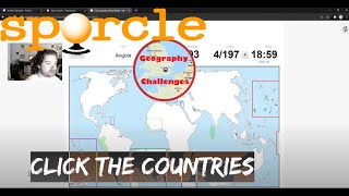 Sporcle - Click the Countries (No Borders)