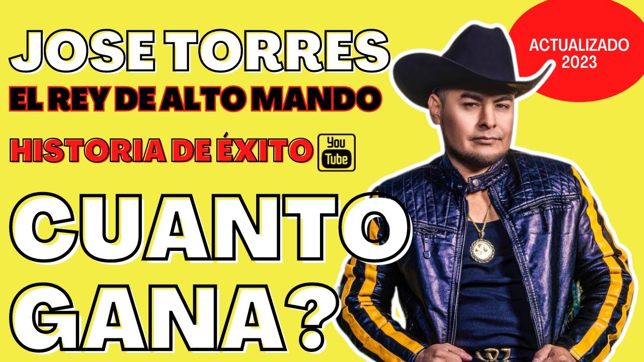 Millonario gracias a YouTube! Así lo logró José Torres, el Rey de Alto