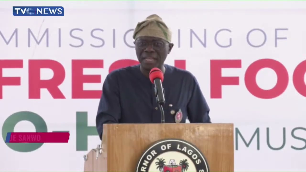 Gov. Sanwo-Olu Inaugurates Middle-Level Food Agro-Hub