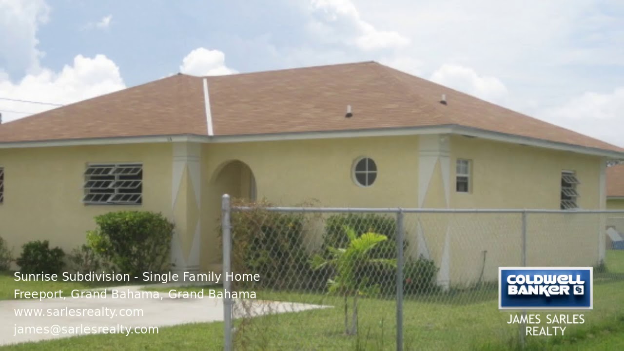 Bahamas Property - Sunrise Subdivision - Single Family Home