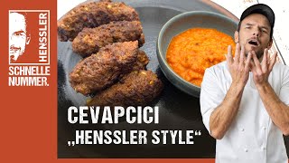 Schnelles Cevapcici "Henssler Style" Rezept von Steffen Henssler