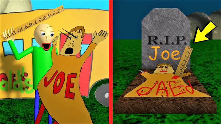 RIP JOE?!  * PREQUEL to Guess Who Oofed BALDI?! [A...