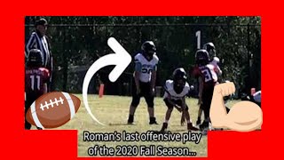 Romans Last Running Play of the 2020 Season