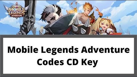 ML Adventure NEW Codes - Mobile Legends Adventure Codes Today || ML CD Key redeem code game