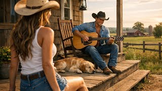 Front Porch Strings 🌾 Authentic Country Instrumental | Relax, Unwind & Drift Away