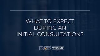 What to expect during an initial consultation?
