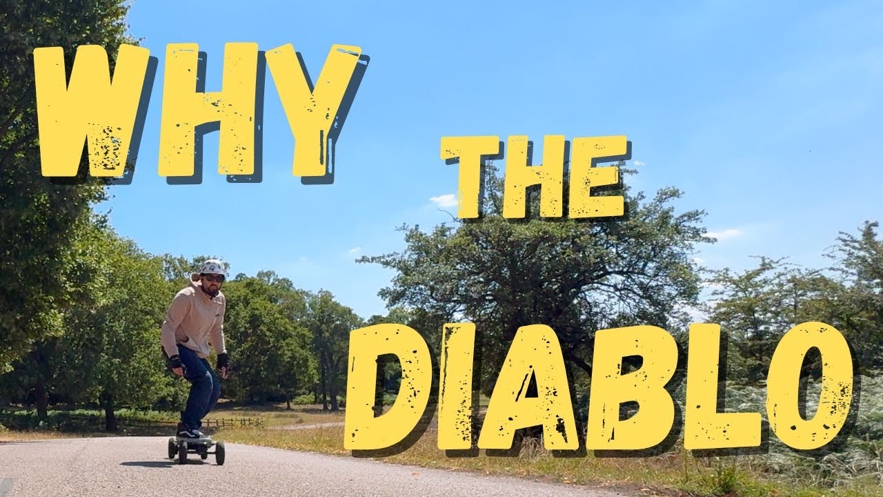 Why DIABLO? - TEST and REVIEW of Evolve Skateboards Carbon Top Of the Range Board.