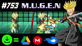 TRUNKS SSJ (DB Heroes) JUS CHAR SHOWCASE + DOWNLOAD | Mugen Showcase #753