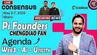 Famous Pi Network LIVE at Consensus Miami 2026 🚨 Dr. Chengdiao Fan Speech Schedule | Big Announcement? Wealth