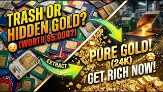 Why Factories are Buying Millions of OLD SIM CARDS? (Hidden Gold)