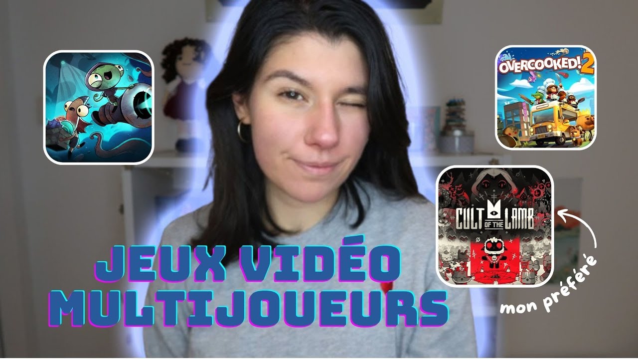 Jeux vidéo multijoueurs pour couple (Overcooked, Ship of fools, Cult of the lamb)