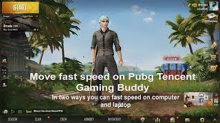 How to move fast on pubg mobile Tencent Gaming Buddy on laptop screenshot 5