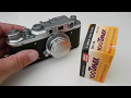 How to load a Zorki 1, Leica II or Leica III with extended film leader