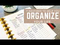 7 Routines to Organize Your Life