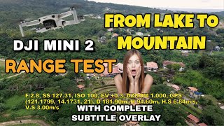 DJI Mini 2 Range Test: Mountain to Lake Adventure | Complete Subtitle Extracted! - how to extract