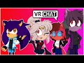 DARK AND KADI GO ON A DOUBLE DATE WITH CHIRS AND PEACE IN VR CHAT