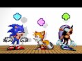 FNF Character Test | Gameplay VS Minecraft Animation | VS Dorkly Sonic