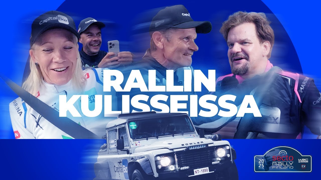 Rallin kulisseissa – Secto Rally Finland | Marcus Grönholm & Haabäg | CapitalBox