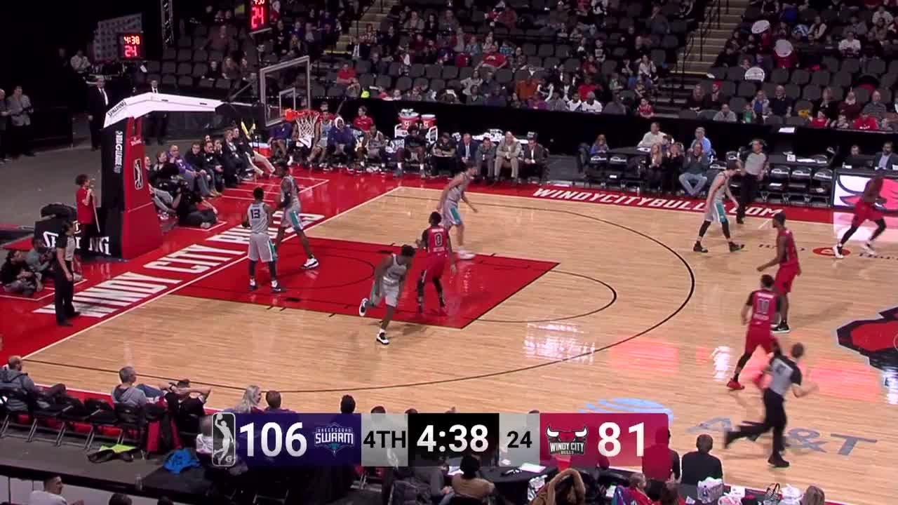 Brandon Sampson (23 points) Highlights vs. Greensboro Swarm