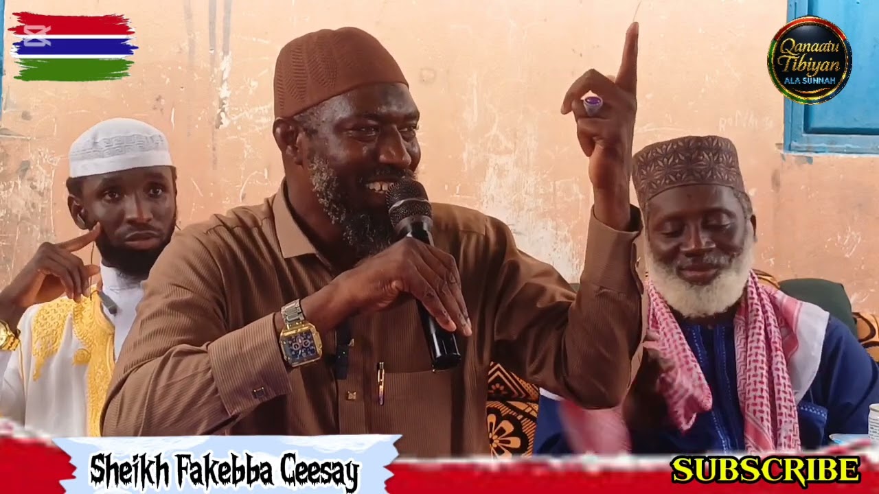 *Sheikh Fakebba fanding Ceesay Hafizahoullah important Muhhadar*