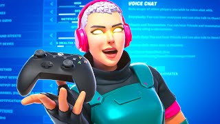 *NEW* PIECE CONTROL And AIMBOT Settings For Controller! (Chapter 4 Season 3)