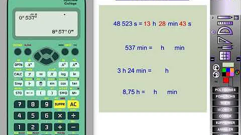 Comment calculer les minutes ?