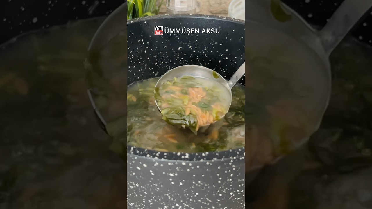 Arpa Şehriyeli SEMİZOTU ÇORBASI Tarifi / How to make purslane soup / çorba tarifleri / çorbalar