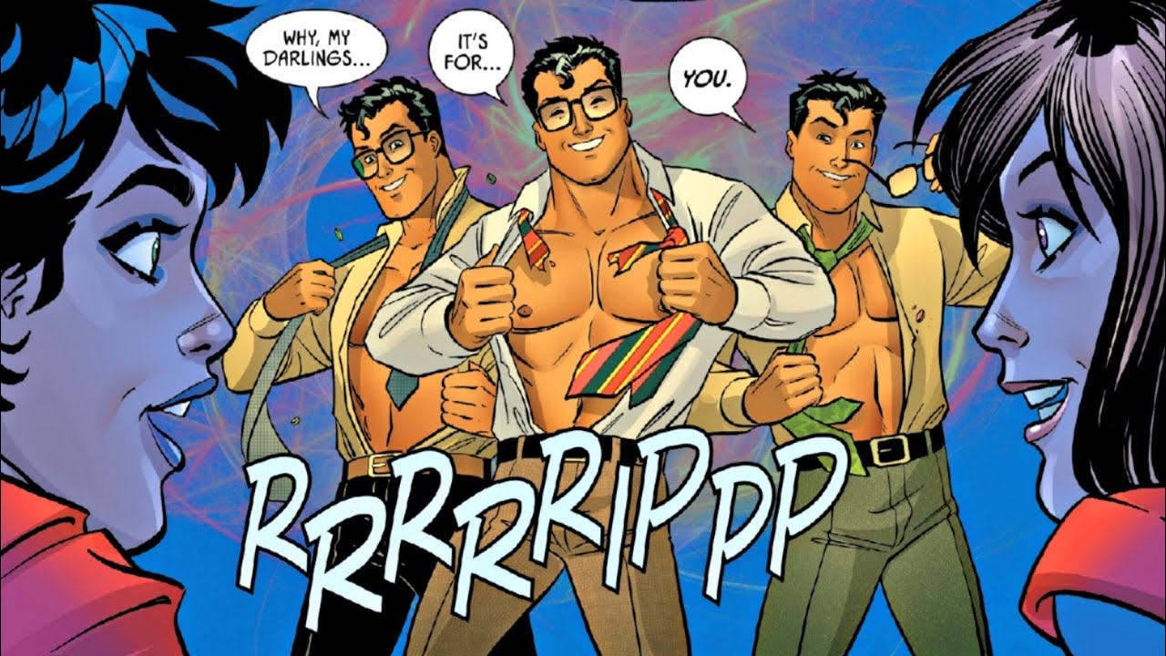 Can Lois Lane Handle 3 Superman Strippers?