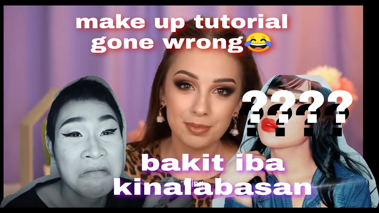 Following make up tutorial gone wrong😂 - YouTube