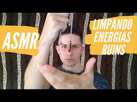 ASMR LIMPANDO ENERGIAS RUINS