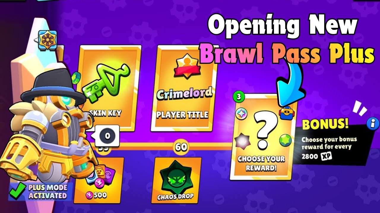 Opening New Brawl Pass Plus 🤑😲 Brawl Stars 