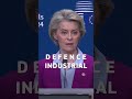 Time for Europe to step up its defence industry
