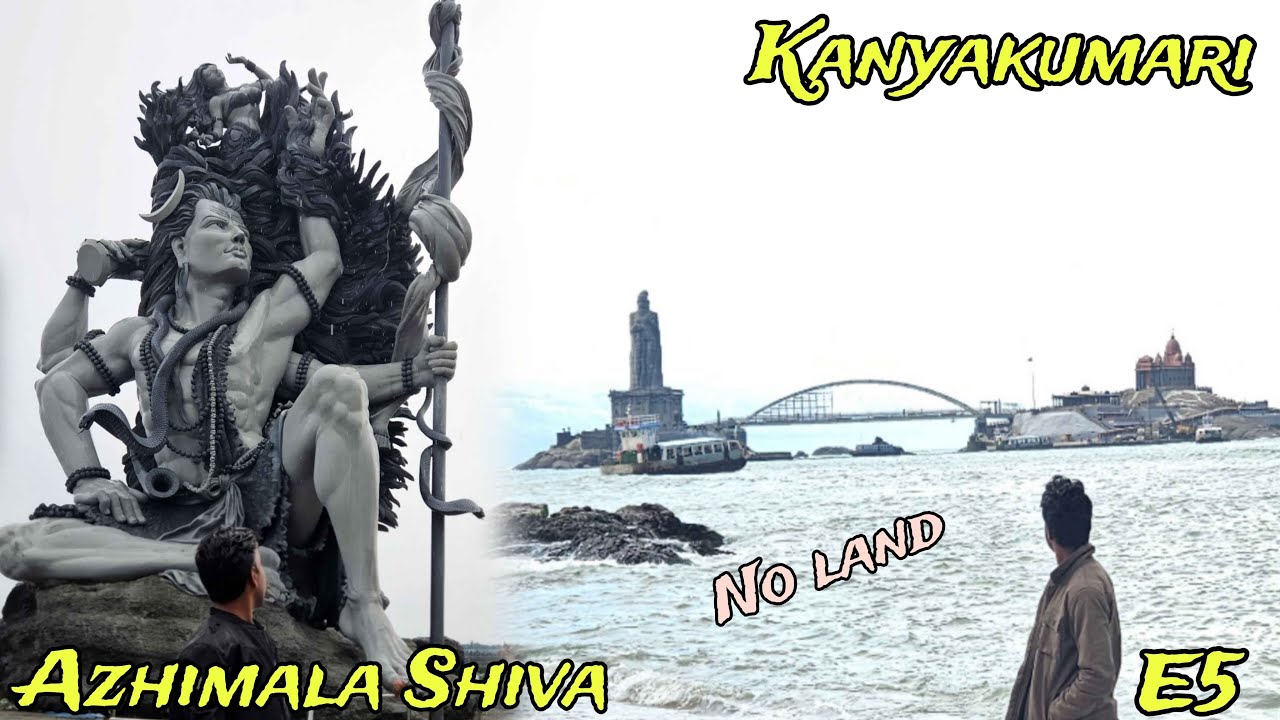 Azhimala Shiva temple nodkondu Knayakumari kade hodevuu.@KiranMoratagi2004