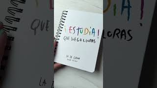 ¡Estudia! Que luego lloras. La genial agenda de La de Girona