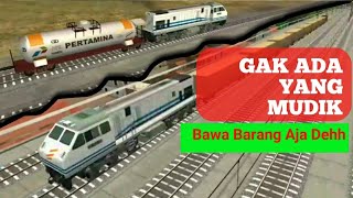 GAK BOLEH MUDIK | GAME ANDROID TRAIN SIMULATOR INDONESIA | Permainan Simulator Kereta Api | screenshot 4