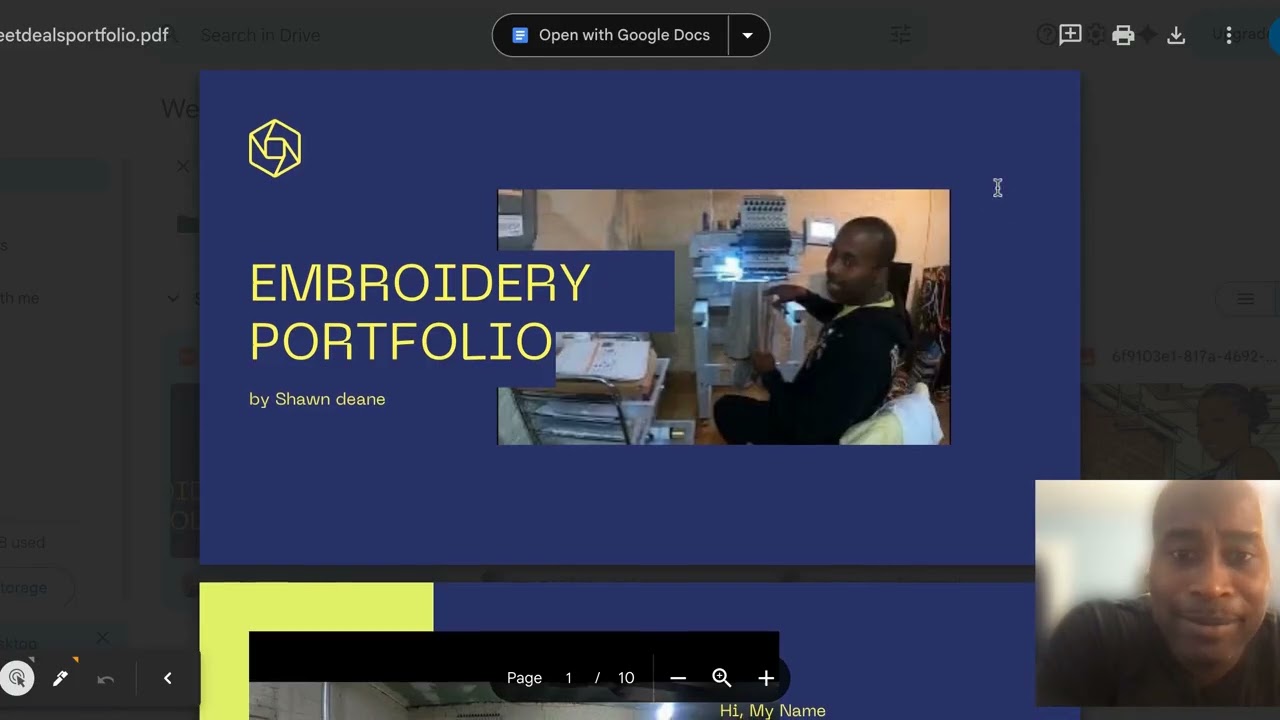 How to Create an Embroidery Business Portfolio in Canva | QR Codes, Cards & Patches