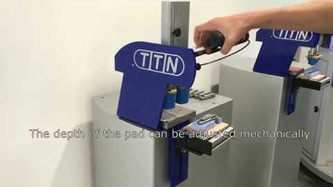 Manual pad printing machine TTN HP 120 EKO 2 TC - 2 colors manual pad printing machine