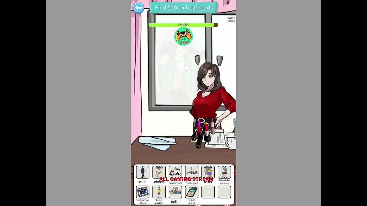 Crazy Brain Puzzle Level 97 | find 520 ex-boyfriends Gameplay 