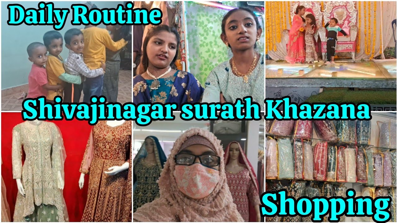 Shivajinagar Surath Khazana | Daily Routine | Shadi ki shopping | 🛍 |